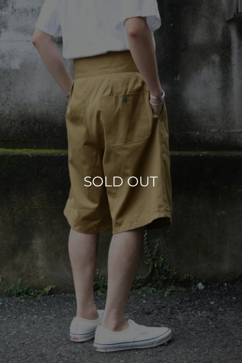 画像3: [DEADSTOCK] 90's ITALIAN ARMY gurkha shorts -cotton twill- (3)