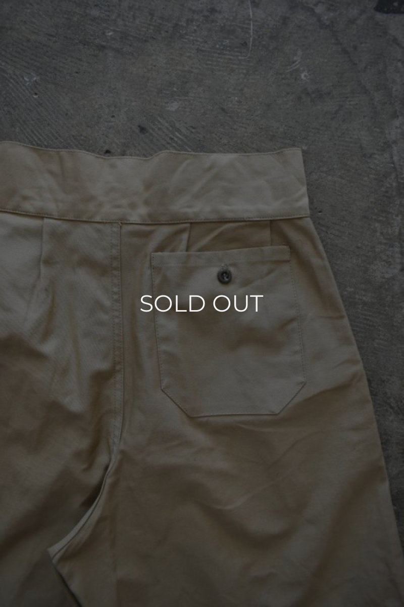 画像13: [DEADSTOCK] 90's ITALIAN ARMY gurkha shorts -cotton sateen- (13)