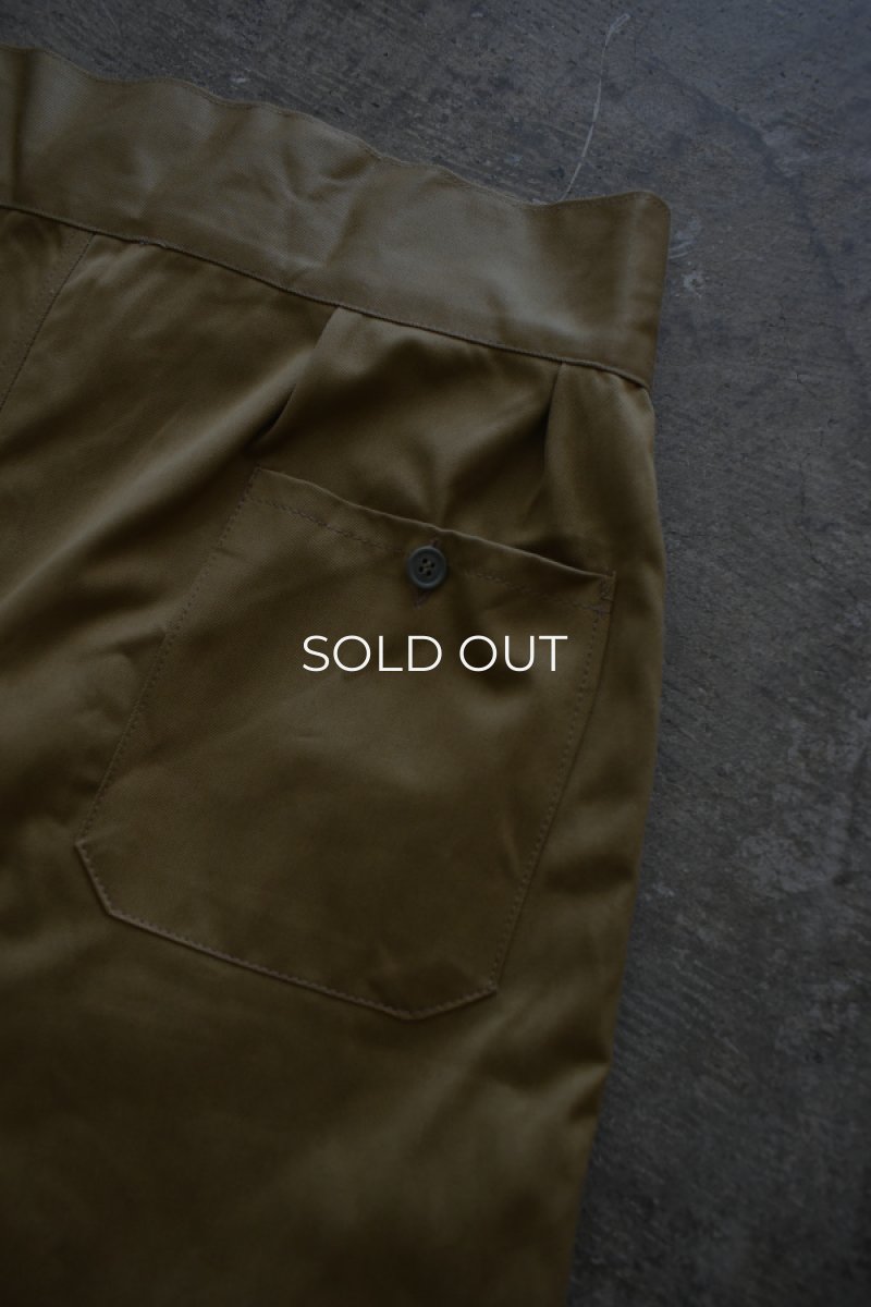 画像14: [DEADSTOCK] 90's ITALIAN ARMY gurkha shorts -cotton twill- (14)