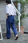 画像8: 〚TEXTURES〛 Inside Stripe Slacks - Navy × Reflector - (8)