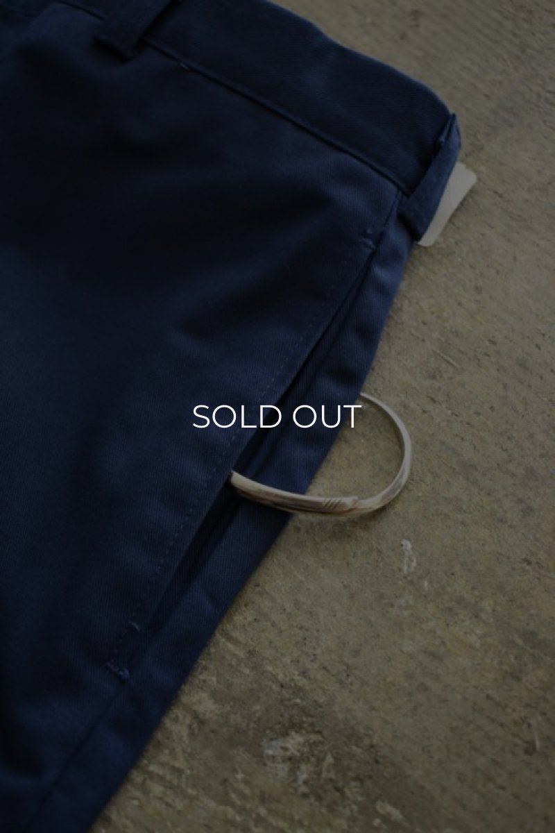 画像16: 〚TEXTURES〛 Inside Stripe Slacks - Navy × Reflector - (16)