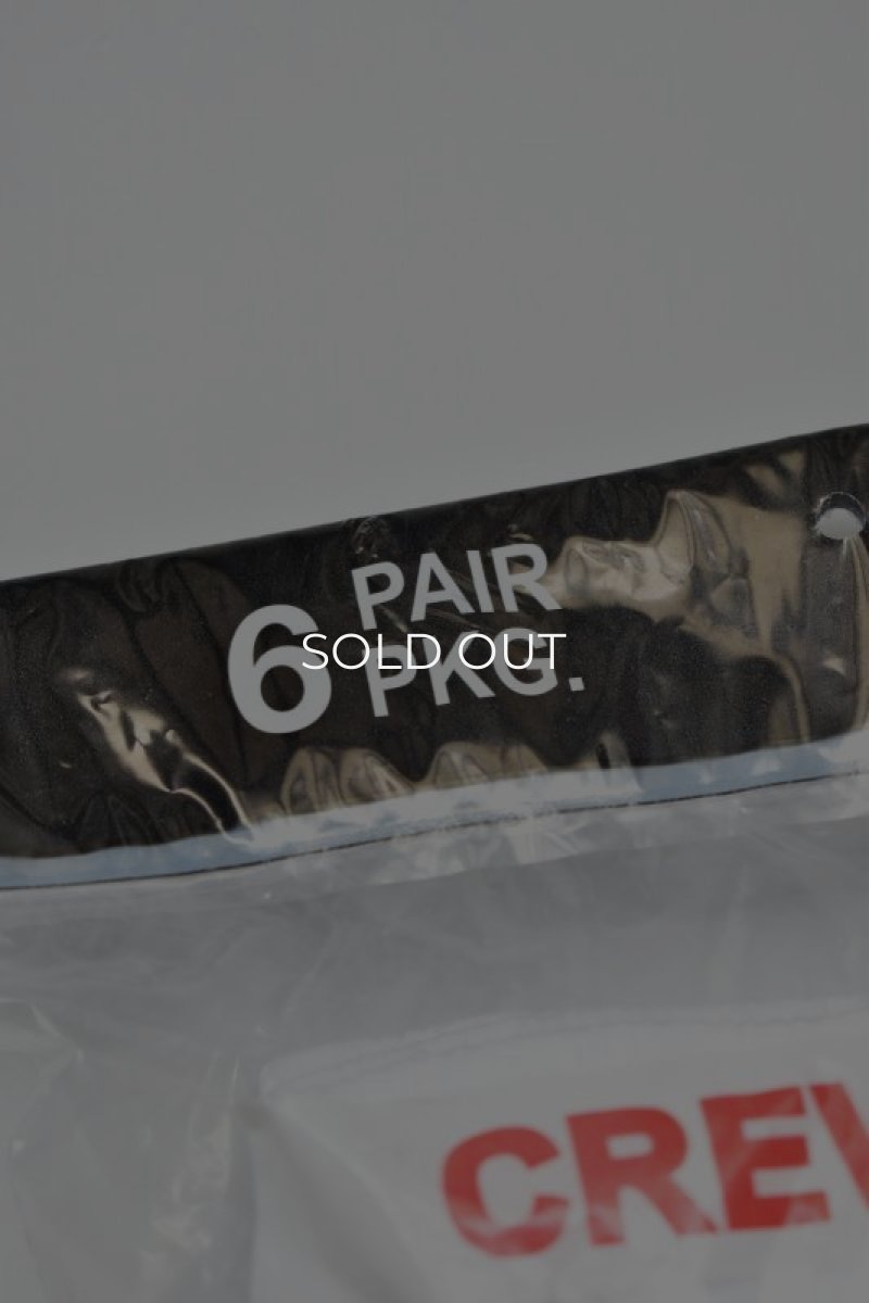 画像3: [NEW] RAILROAD SOCK 6P Crew Socks (3)