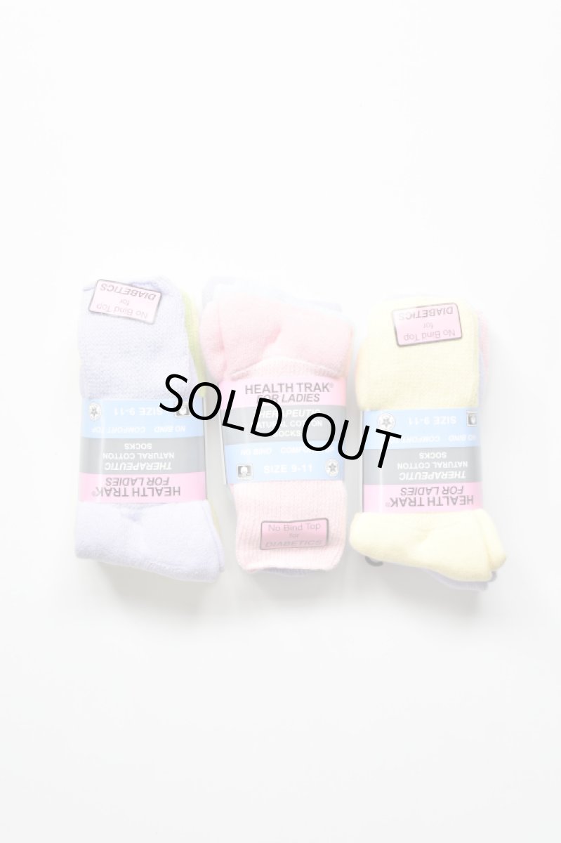 画像1: [NEW] RAILROAD SOCK HEALTHTRAK WOMEN'S THERAPEUTIC 3P -ASSORTED- (1)