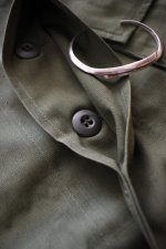 画像12: [DEADSTOCK] 70's US ARMY jungle fatigue jacket (12)