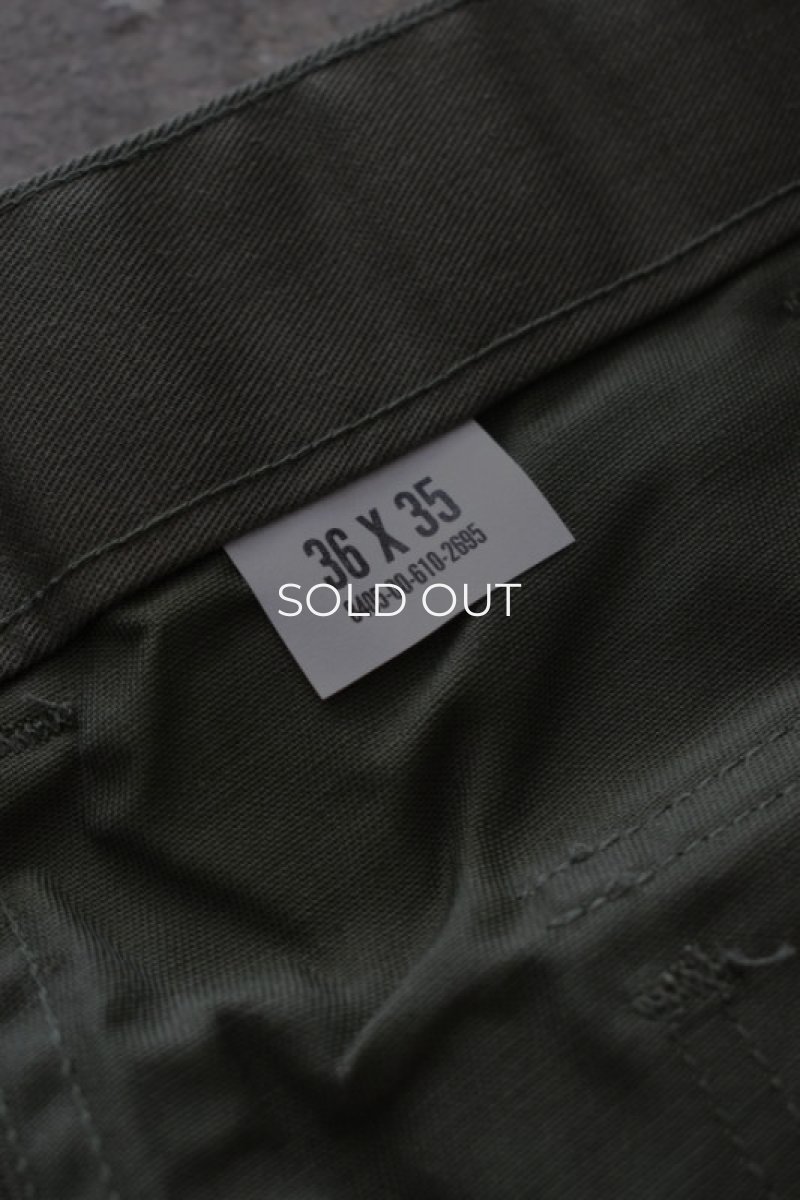 画像13: [DEADSTOCK] 80's US ARMY utility trousers (13)