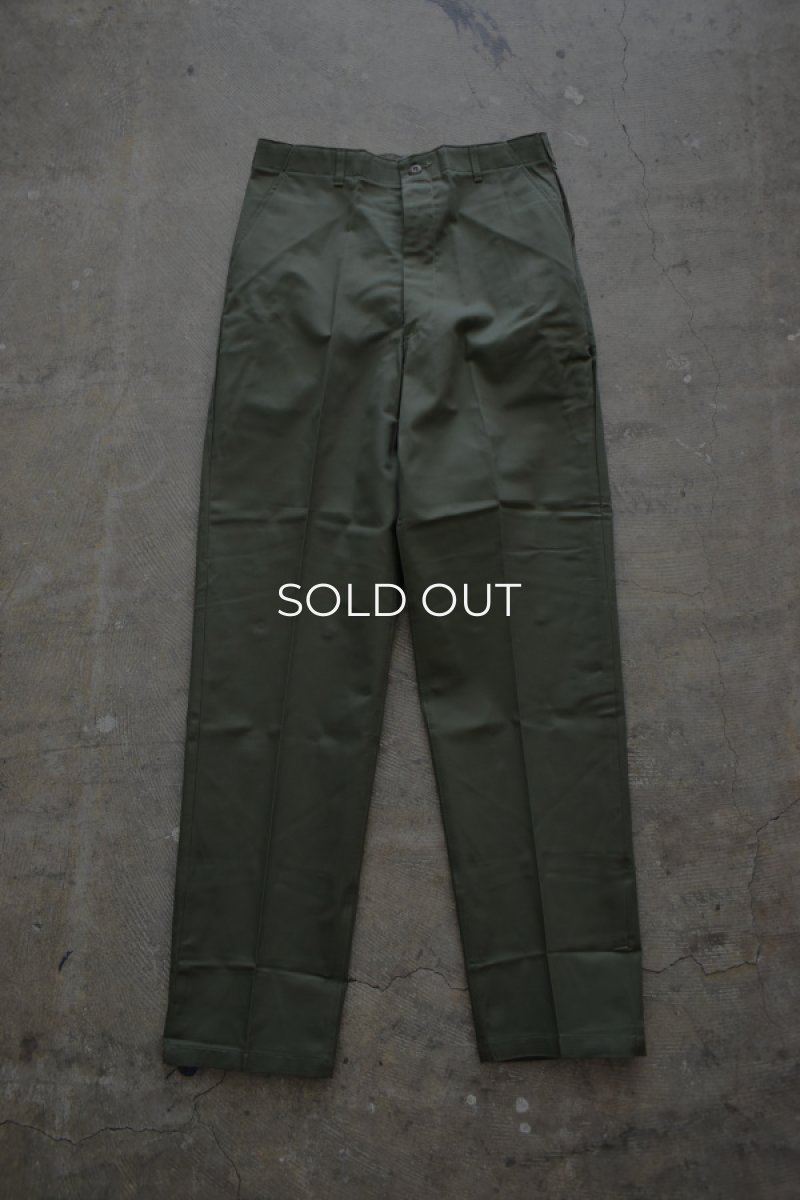 画像6: [DEADSTOCK] 80's US ARMY utility trousers (6)