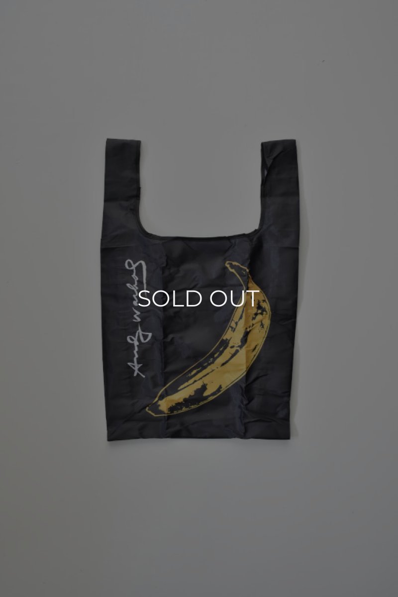 画像1: [NEW] Chronicle Books (クロニクルブックス) PACKABLE TOTE -ANDY WARHOL- [BANANA] (1)