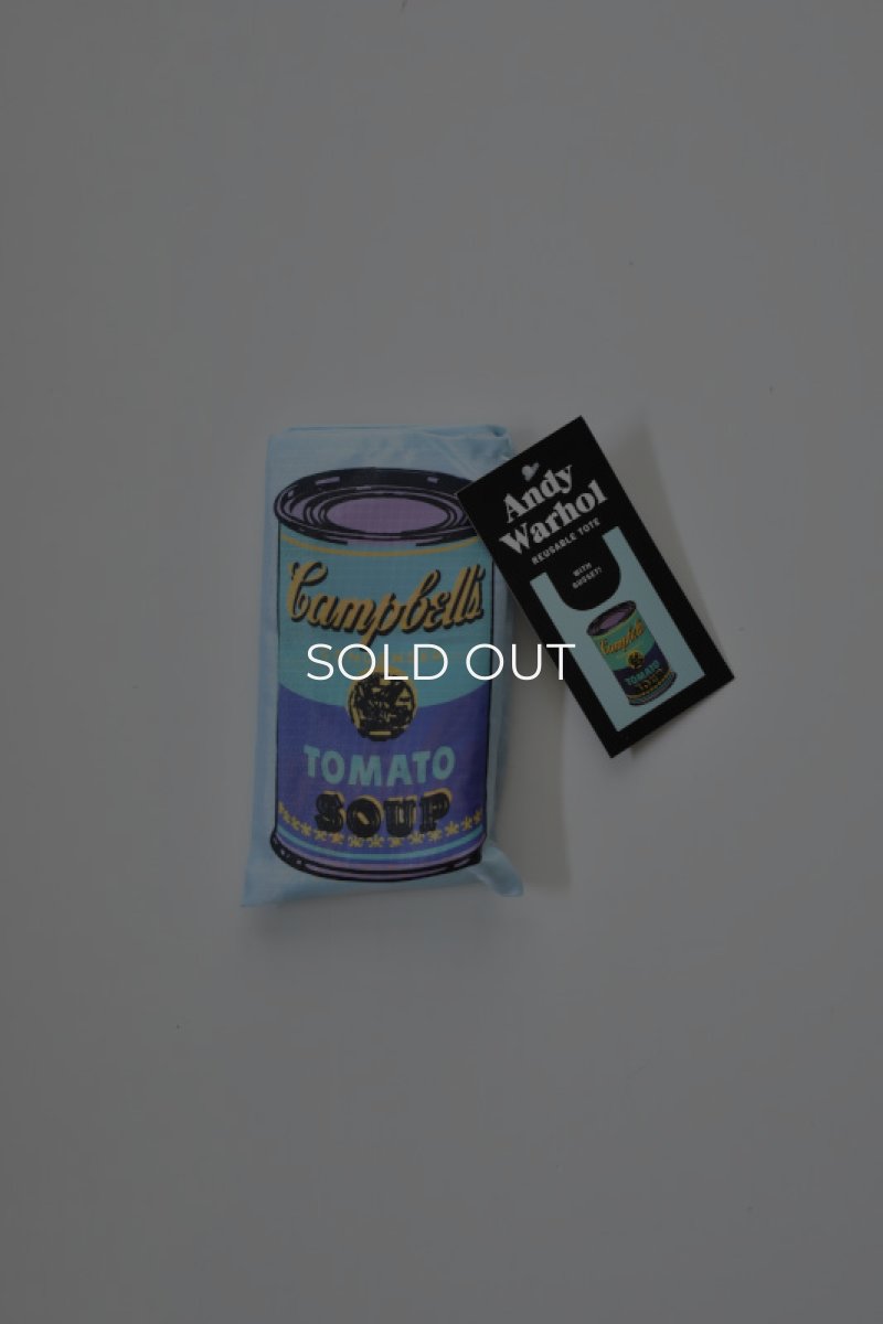 画像5: [NEW] Chronicle Books (クロニクルブックス) PACKABLE TOTE -ANDY WARHOL- [SOUP CAN] (5)