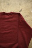 画像14: [NEW] Hanes crew neck sweat shirt -MAROON- (14)