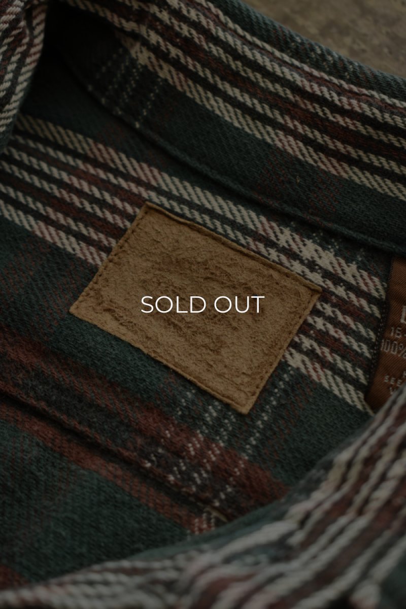 画像9: 90's ST JOHN'S BAY check flannel shirt (9)