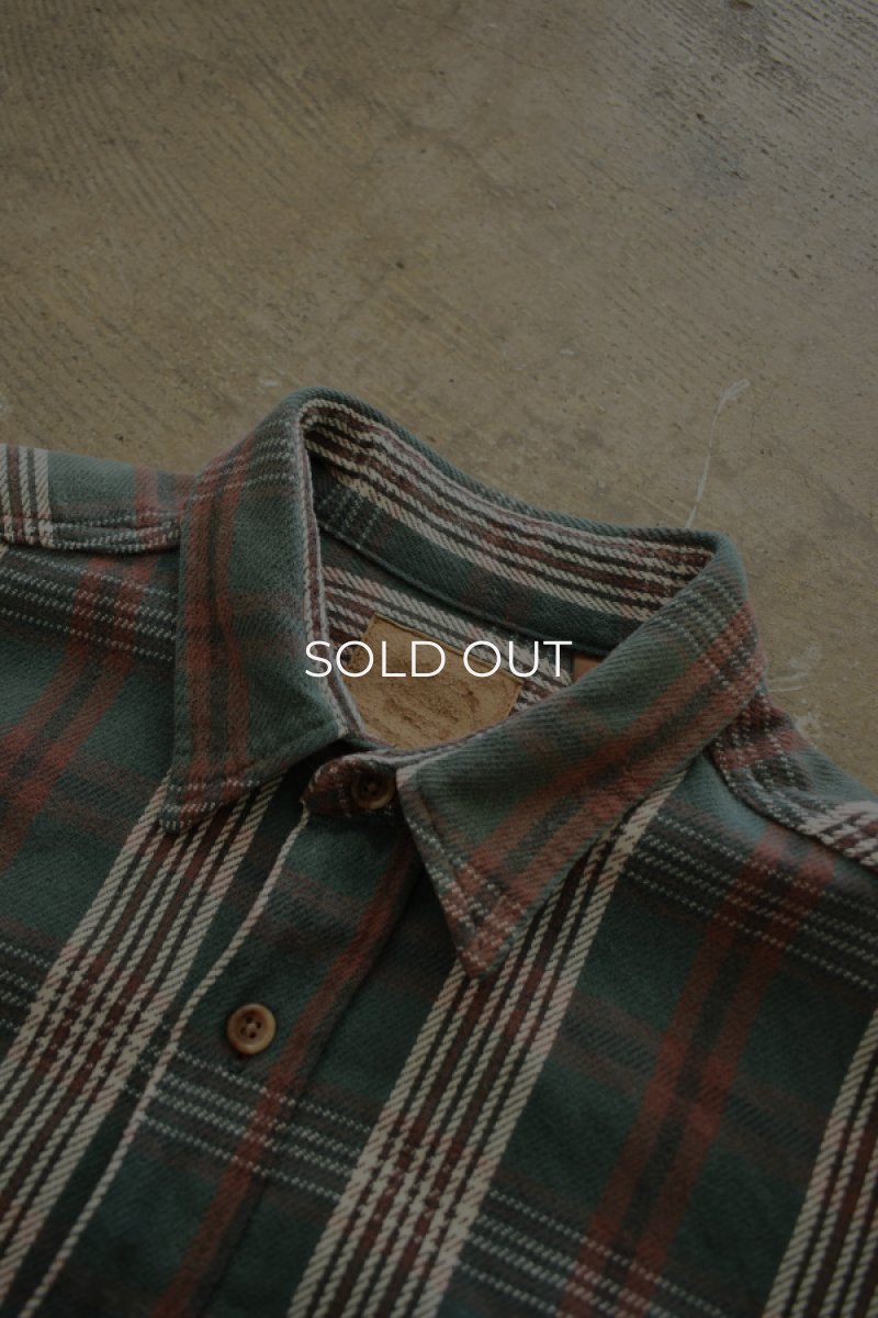 画像8: 90's ST JOHN'S BAY check flannel shirt (8)