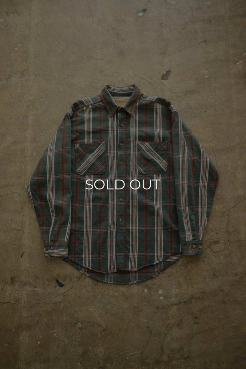 画像5: 90's ST JOHN'S BAY check flannel shirt (5)