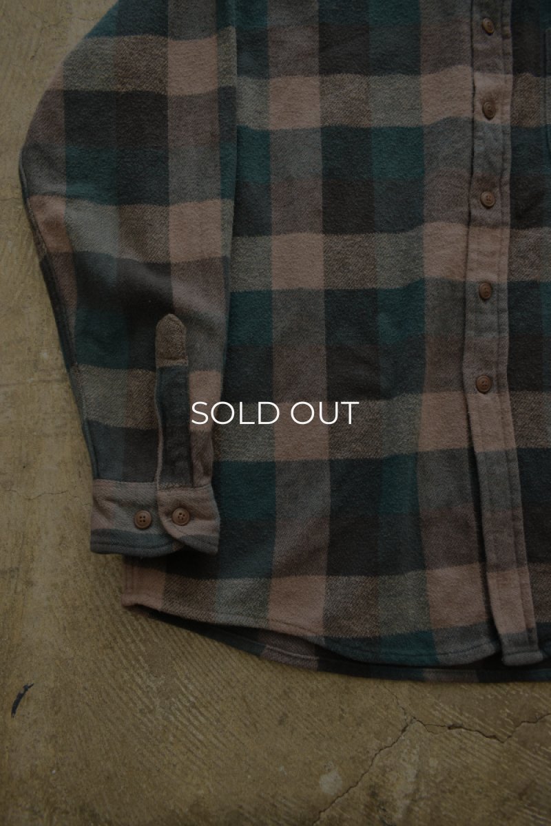 画像7: 90's ST JOHN'S BAY check flannel shirt (7)