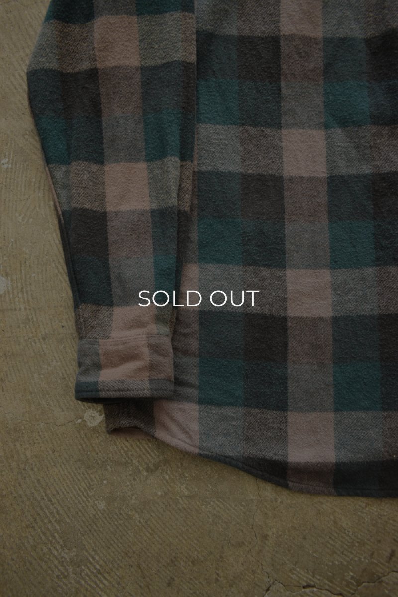 画像17: 90's ST JOHN'S BAY check flannel shirt (17)