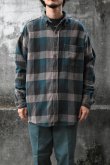 画像1: 90's ST JOHN'S BAY check flannel shirt (1)