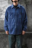 画像1: 90's ST JOHN'S BAY check flannel shirt (1)