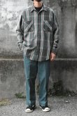 画像4: 90's ST JOHN'S BAY check flannel shirt (4)