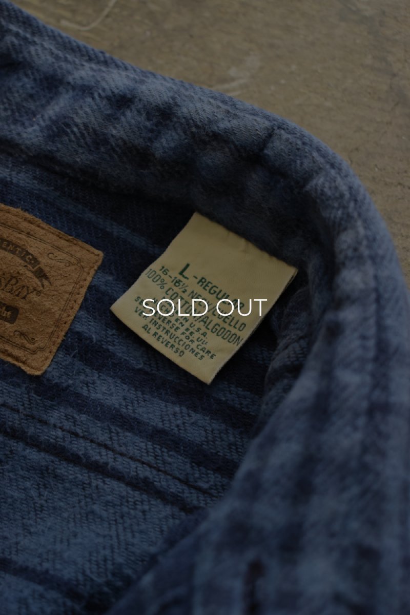 画像9: 90's ST JOHN'S BAY check flannel shirt (9)