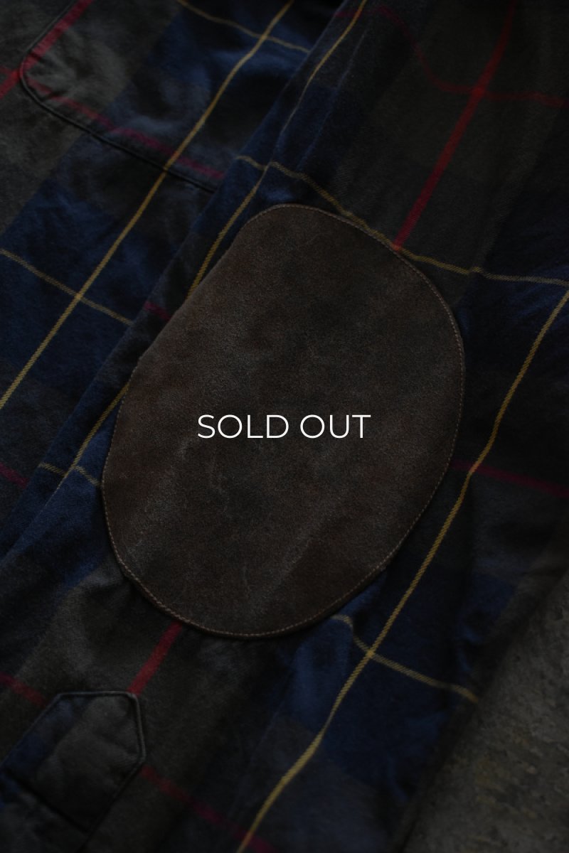 画像12: Ralph Lauren check flannel shirt [elbow patch] (12)