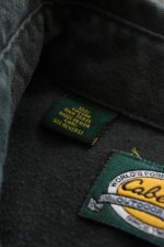 画像10: Cabela's chamois cloth shirt -made in USA- (10)