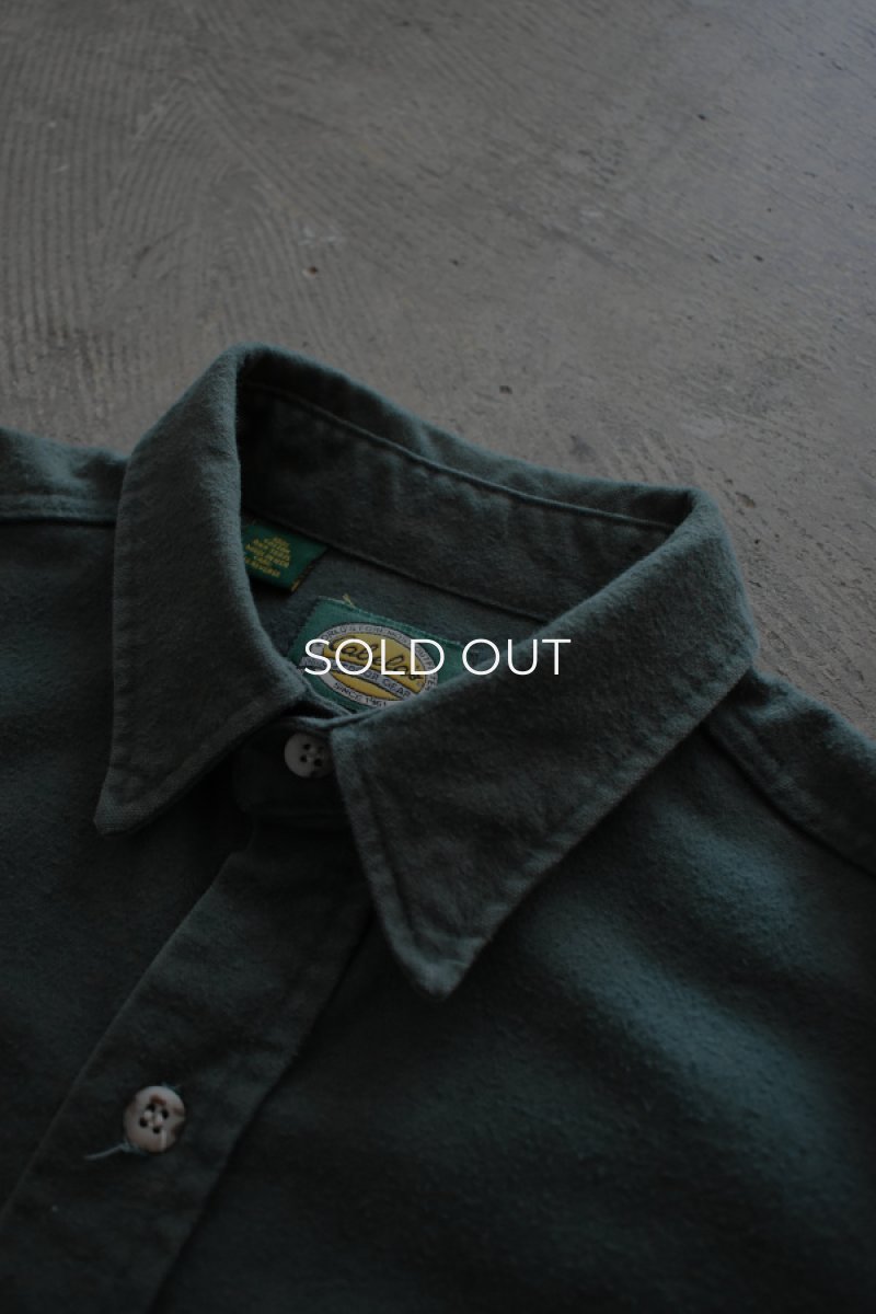 画像8: Cabela's chamois cloth shirt -made in USA- (8)