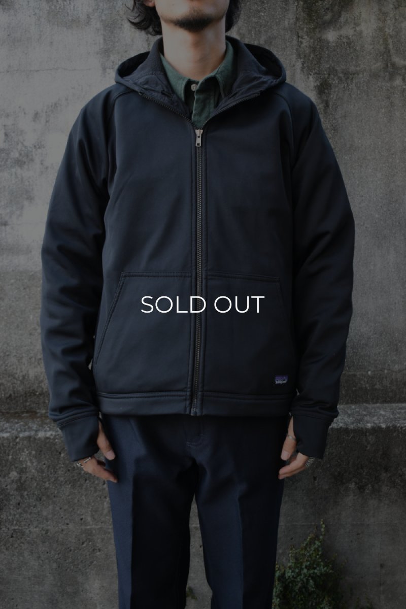 画像1: patagonia fleece zip up parka (1)