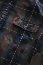 画像11: Ralph Lauren check flannel shirt [elbow patch] (11)