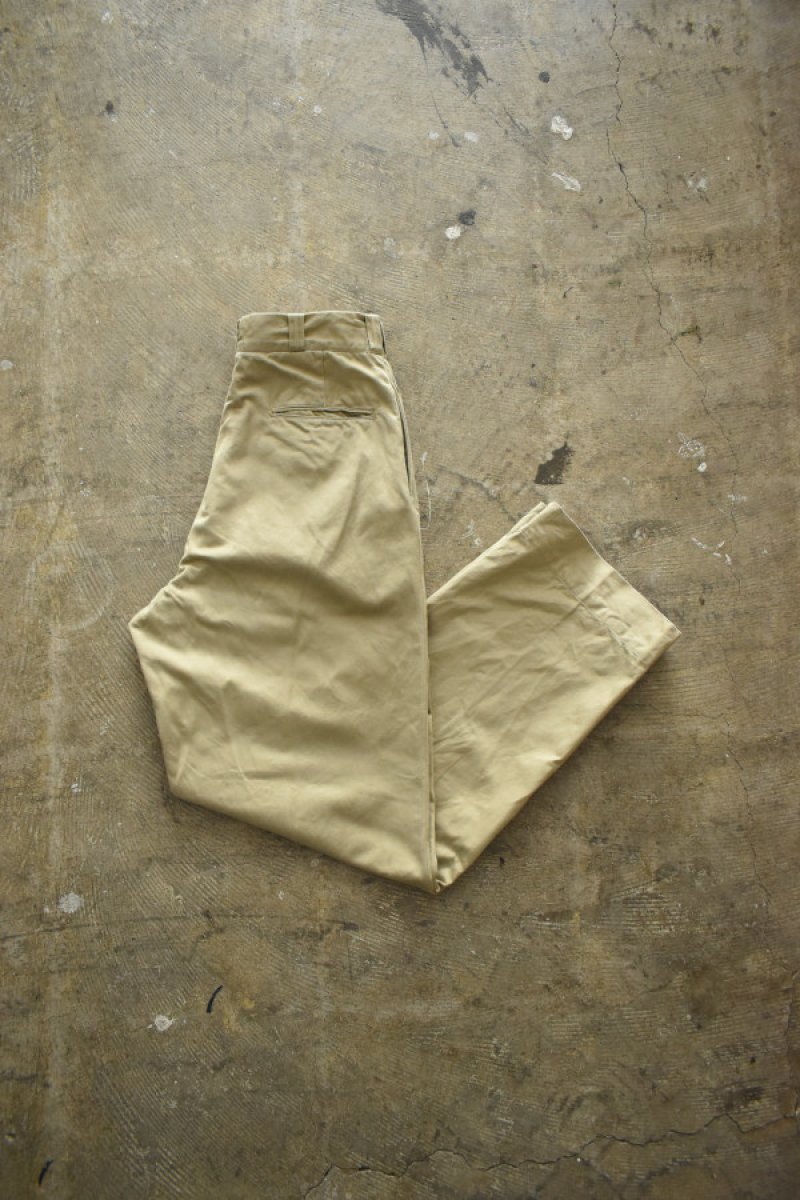 画像1: 60's US ARMY chino trousers -RAPID ZIP- (1)