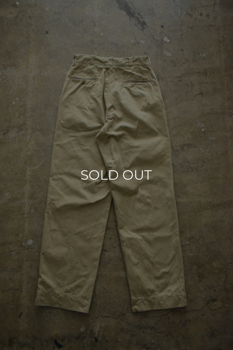 画像10: 60's US ARMY chino trousers -RAPID ZIP- (10)