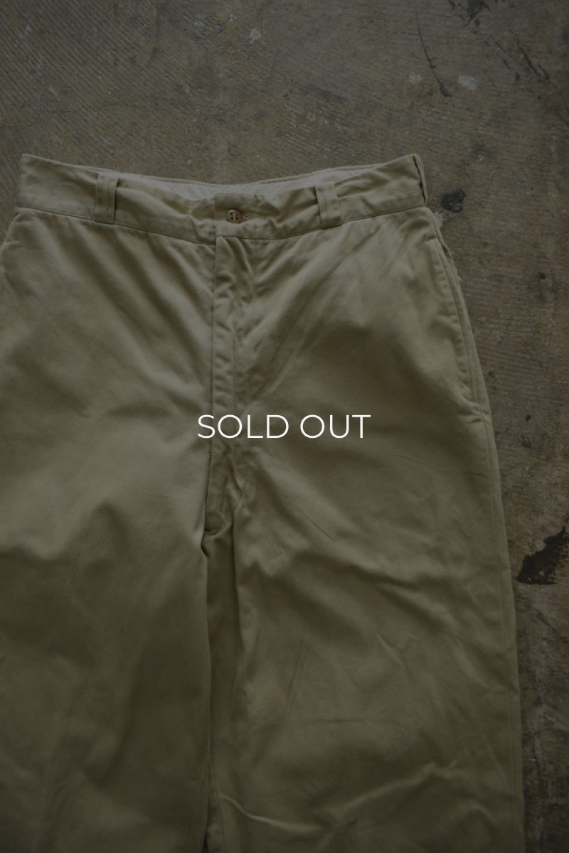 画像3: 60's US ARMY chino trousers -RAPID ZIP- (3)