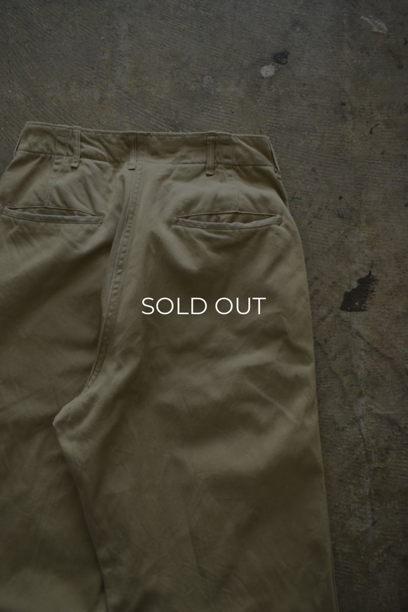 画像13: 40's US ARMY M-45 chino trousers (13)