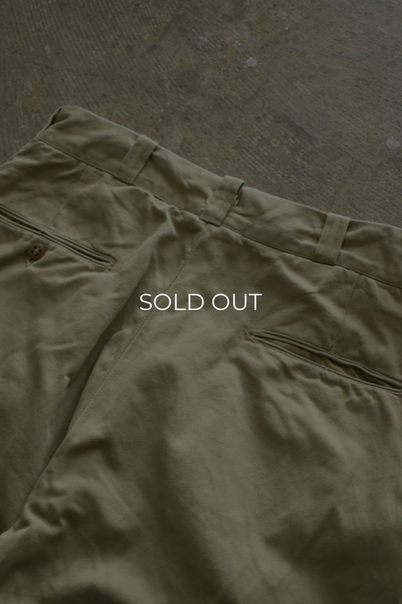 画像13: 60's US ARMY chino trousers -RAPID ZIP- (13)
