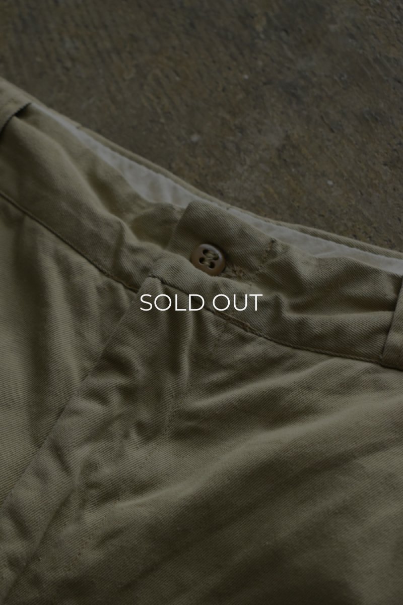 画像5: 60's US ARMY chino trousers -RAPID ZIP- (5)
