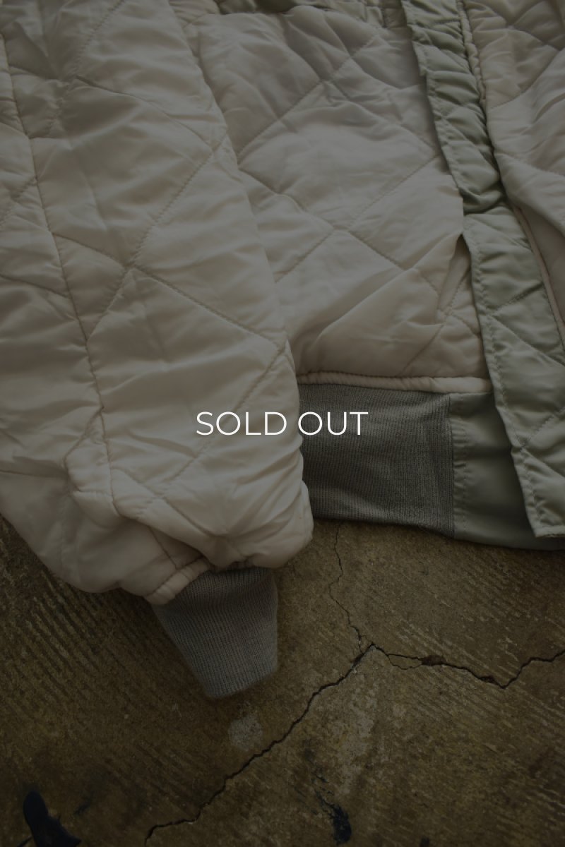 画像24: [DEADSTOCK] 90's CONCORD by ALPHA INDUSTRIES MA-1 flight jacket -SILVER/GRAY- (24)