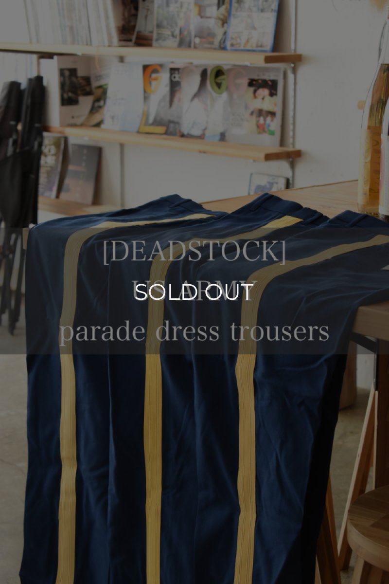 画像1: [DEADSTOCK] US ARMY parade dress trousers (1)