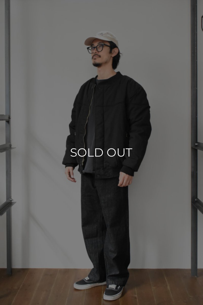 画像17: [NEW] Renegade Sports Wear Padded Circle Shoulder Derby Jacket [BLACK] (17)