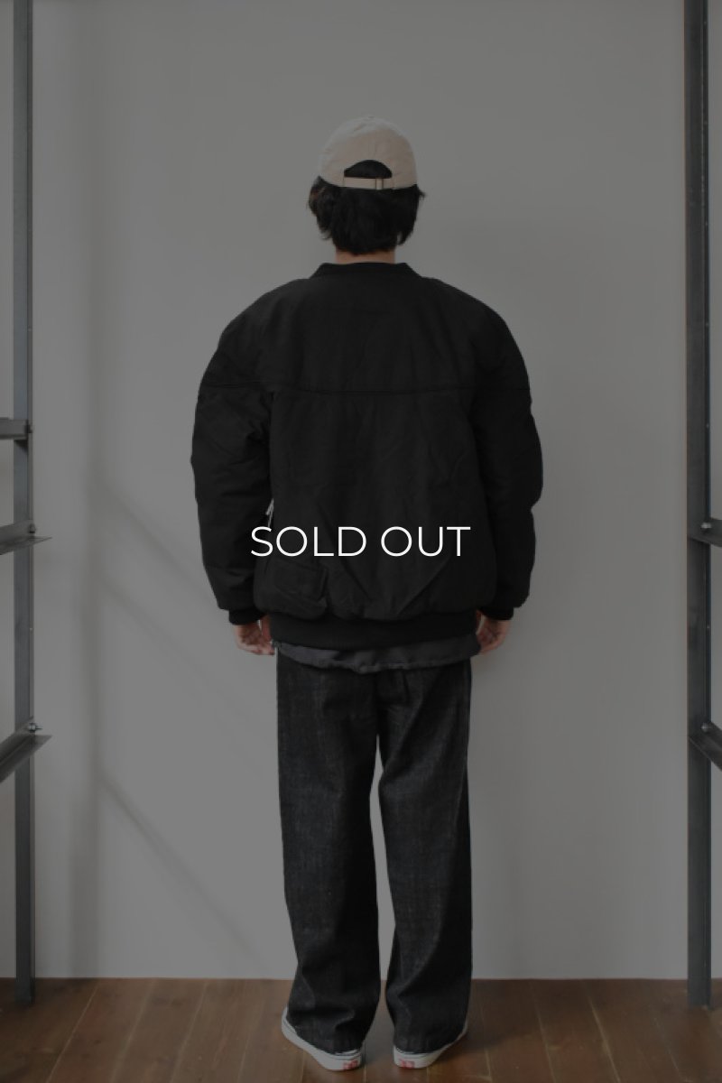 画像19: [NEW] Renegade Sports Wear Padded Circle Shoulder Derby Jacket [BLACK] (19)