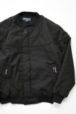 画像1: [NEW] Renegade Sports Wear Padded Circle Shoulder Derby Jacket [BLACK] (1)