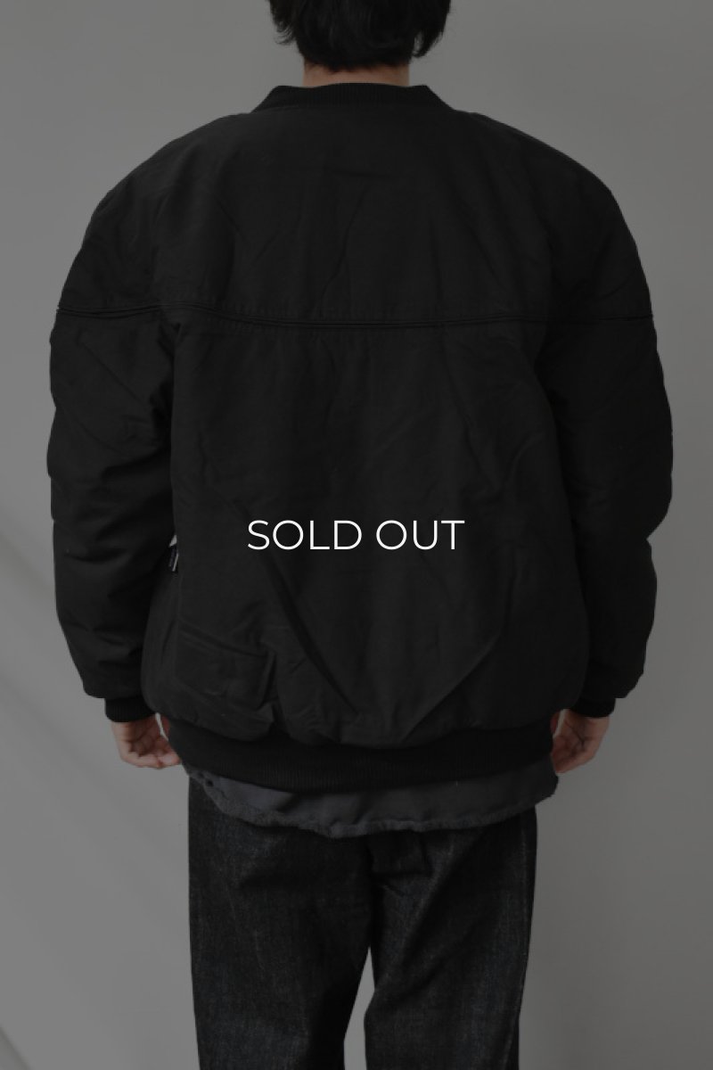 画像15: [NEW] Renegade Sports Wear Padded Circle Shoulder Derby Jacket [BLACK] (15)