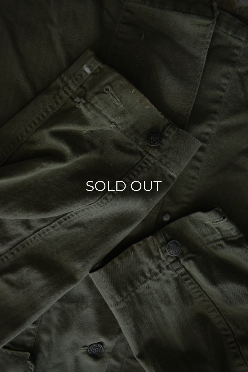 画像10: 40's U.S ARMY M-43 HBT jacket (10)