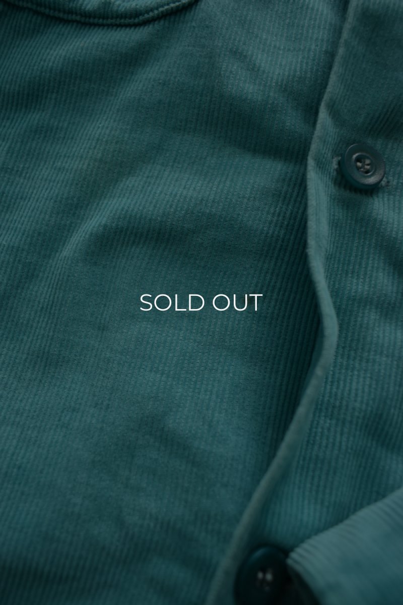 画像10: 40's TOWNCRAFT corduroy open collar shirt (10)