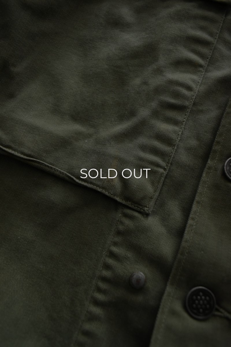 画像20: 40's U.S ARMY M-43 HBT jacket (20)