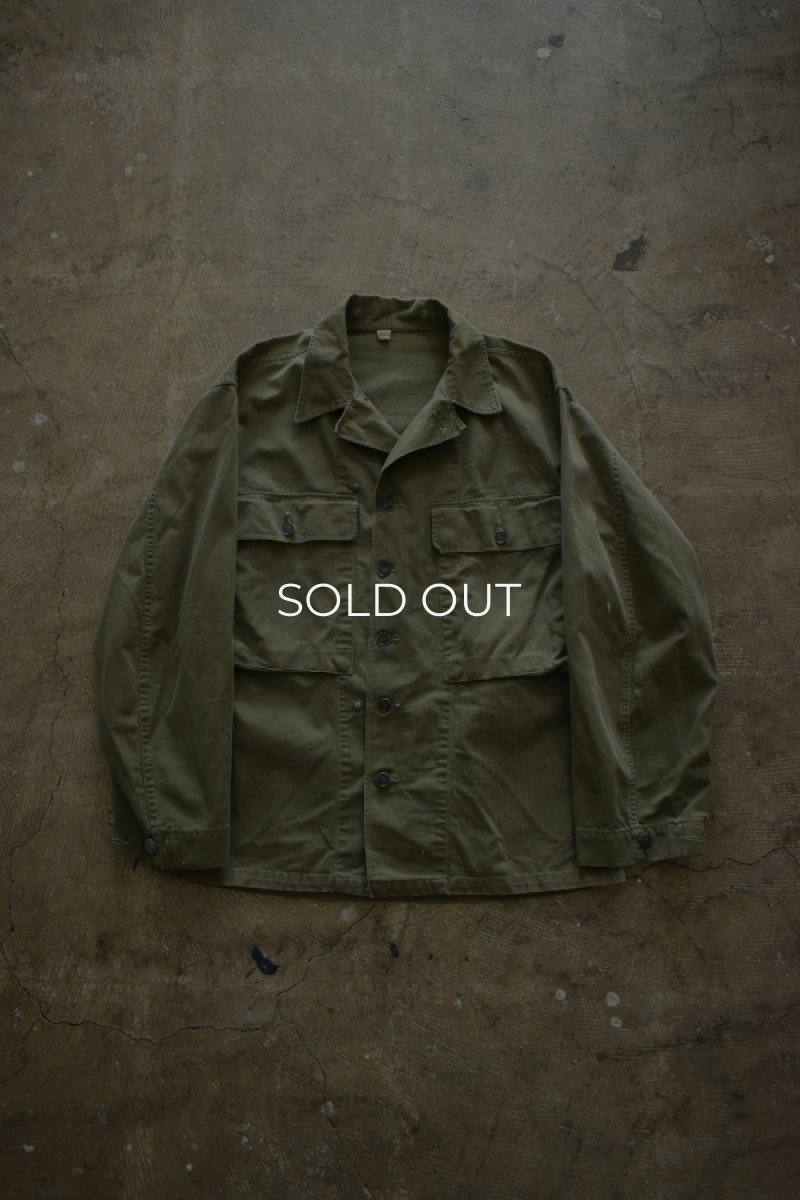 画像1: 40's U.S ARMY M-43 HBT jacket (1)