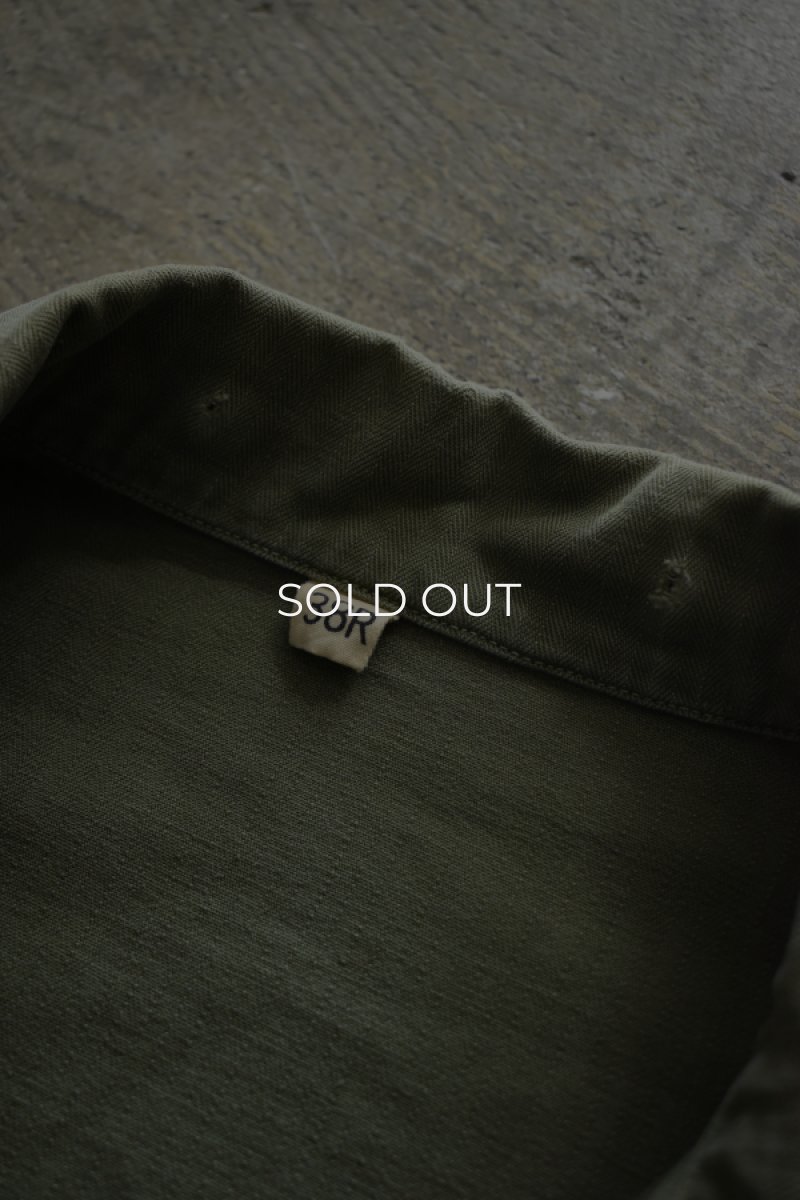 画像5: 40's U.S ARMY M-43 HBT jacket (5)