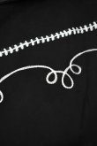 画像17: [NEW] Rockmount Ranch Wear Western Bolero Jacket [BLACK/ROPE DESIGN] (17)