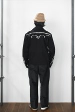 画像27: [NEW] Rockmount Ranch Wear Western Bolero Jacket [BLACK/ROPE DESIGN] (27)