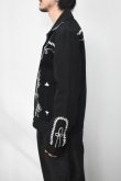 画像20: [NEW] Rockmount Ranch Wear Western Bolero Jacket [BLACK/ROPE DESIGN] (20)