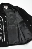 画像8: [NEW] Rockmount Ranch Wear Western Bolero Jacket [BLACK/ROPE DESIGN] (8)