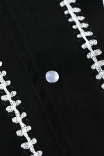画像11: [NEW] Rockmount Ranch Wear Western Bolero Jacket [BLACK/ROPE DESIGN] (11)
