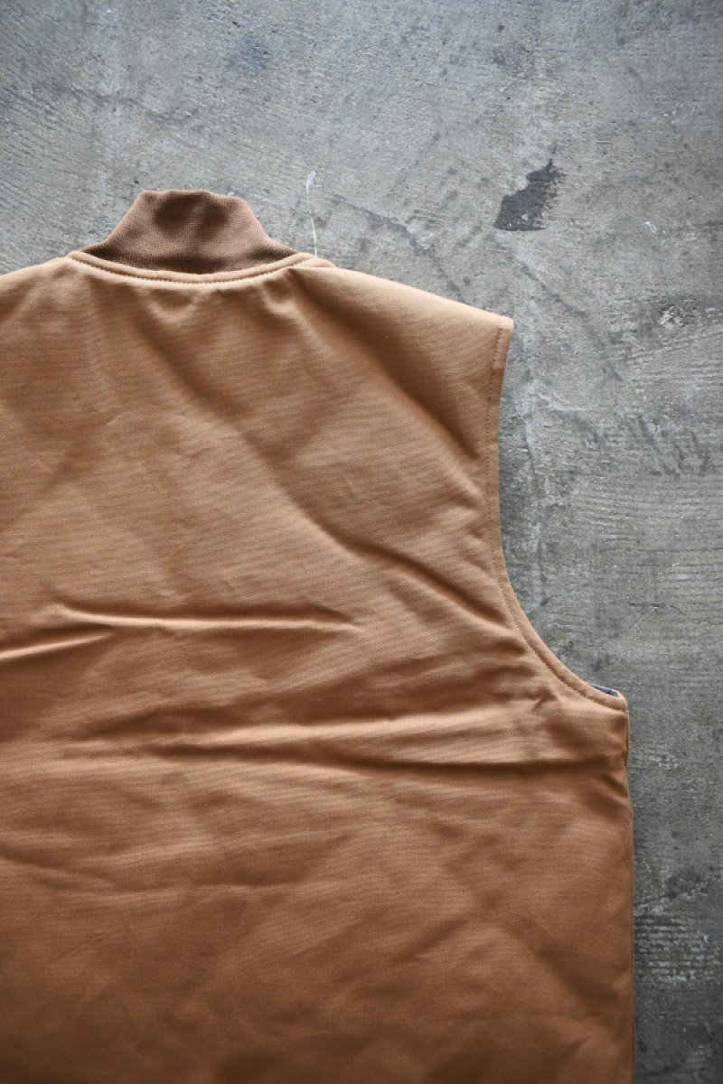 画像10: [NEW] Carhartt V01 firm duck insulated rib collar vest [BROWN] (10)